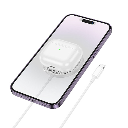 Беспроводное зарядное устройство, CW61, HOCO, Magsafe, белый