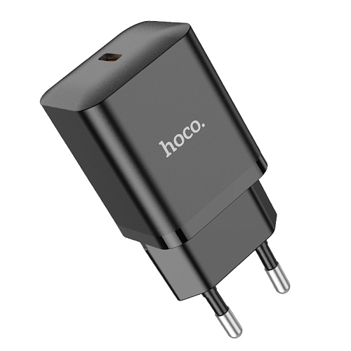 Сетевое зарядное устройство, 1 PD 20W (N27), HOCO, черный