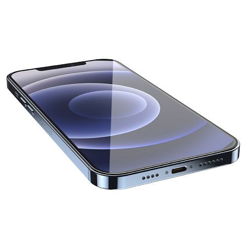Защитное стекло на iPhone 12 Pro Max (6.7) G7, HOCO, Full screen HD tempered glass, черное