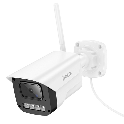 Wi-fi камера D4 HD уличная, Носо, разрешение Full HD 1920*1080, белый