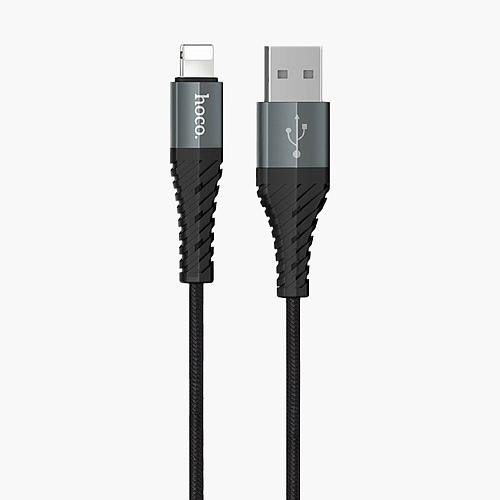 USB дата кабель Lightning, HOCO, X38, черный