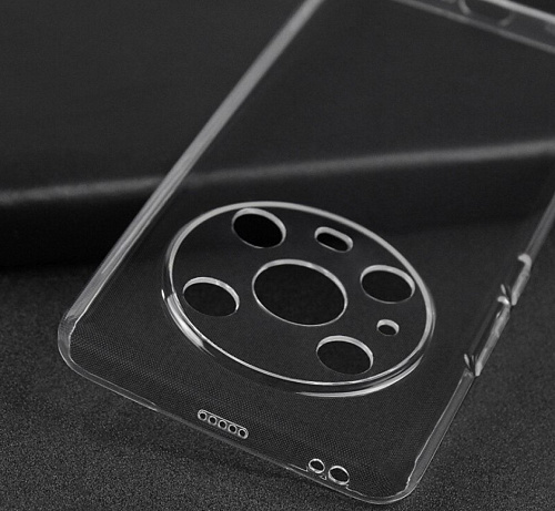 Чехол силиконовый для Huawei Magic 4 Pro, с защитой камеры, X-CASE, прозрачный