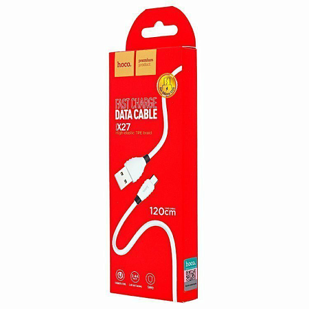 USB Кабель Micro, HOCO, X27, 1.2m, белый