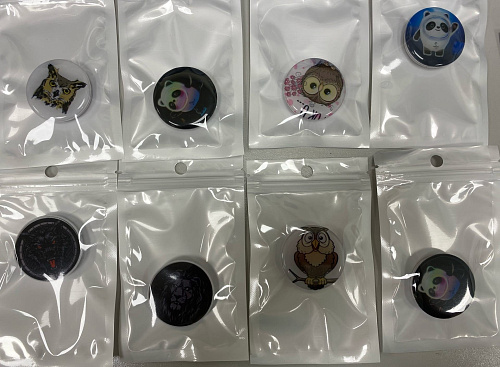 Держатель попсокет с картинками