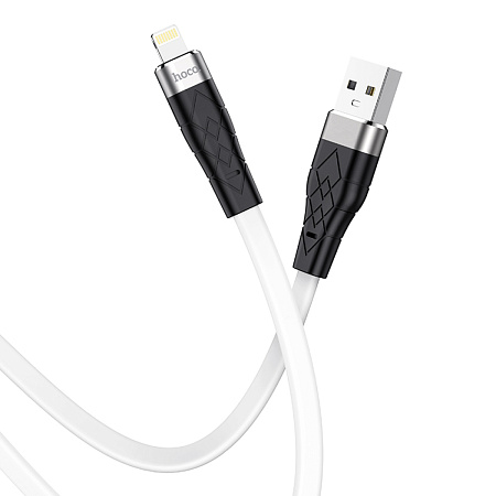 USB дата кабель Lightning, HOCO, X53, белый