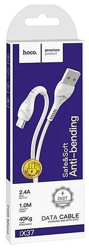 USB Кабель Micro, HOCO, X37, белый