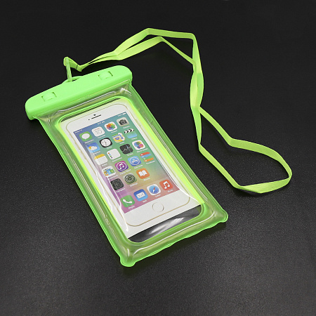 Чехол универсальный влагоустойчивый с надувным бортиком, зеленый