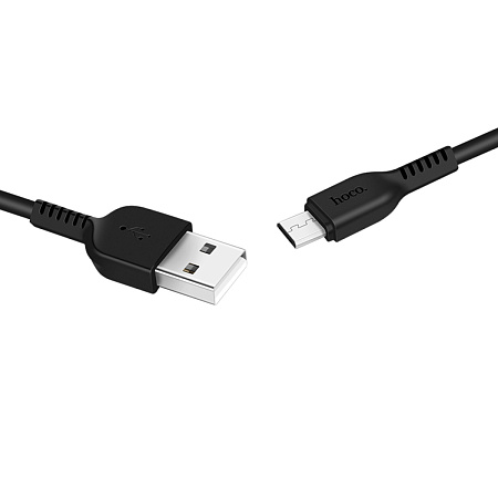 USB Кабель Micro, HOCO, X20, 1м, черный