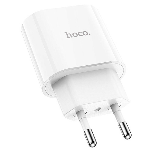 Сетевое зарядное устройство, 1 PD 20W (C94A), HOCO, белый