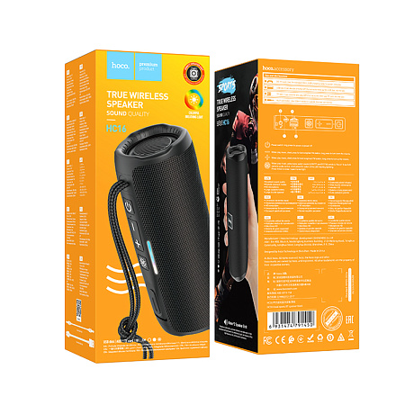 Колонка HC16 Vocal sports BT speaker, HOCO, черный