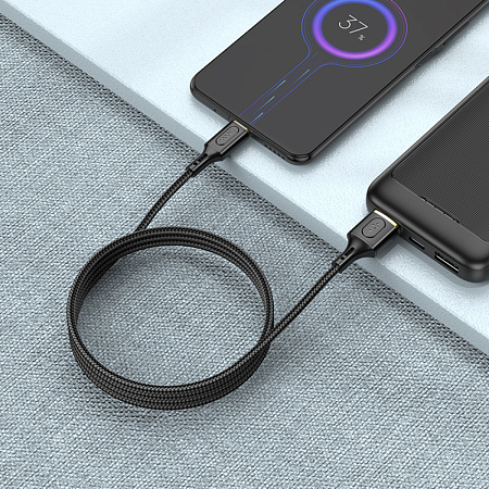 USB Кабель Micro, HOCO, X95, черный