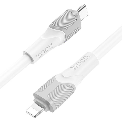 Кабель Lightning to Type-C (PD), HOCO, X106, 3м, белый