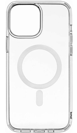 Чехол силиконовый для iPhone 12 Pro Max (6.7), Магнитный (MagSafe), X-CASE, прозрачный