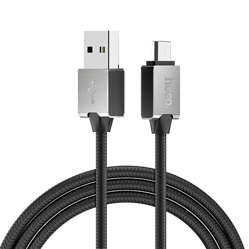 USB Кабель Micro, HOCO, U49, черный
