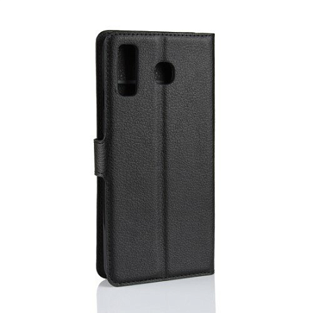 Чехол-книжка для Samsung G8850, Galaxy A8 Star/A9 Star, боковой, черный