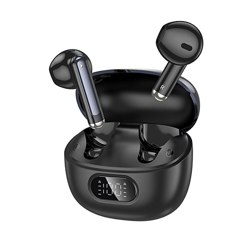 Беспроводные наушники EQ18, HOCO, с экраном, черный