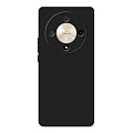 Чехол силиконовый для Honor X9B, с микрофиброй внутри, с защитой камеры, X-CASE, черный