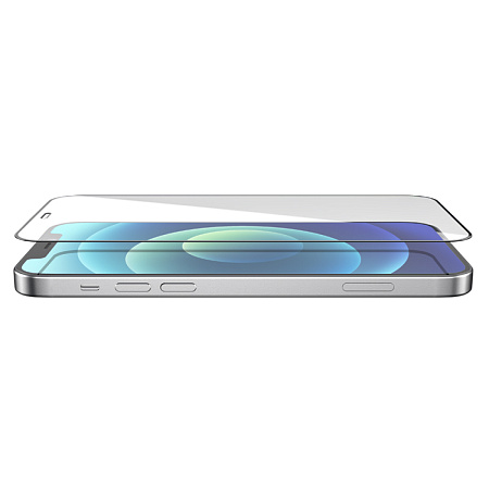 Защитное стекло на iPhone 12 Pro Max (6.7) G8, HOCO, 3D Full screen fine edge anti-fall tempered glass, черное