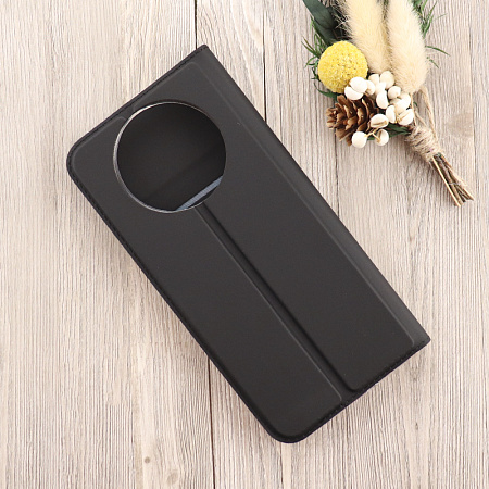 Чехол-книжка для Huawei NOVA Y91/Enjoy 60X, X-CASE, боковой, черный