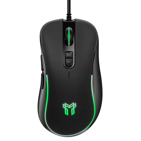 Проводная мышь игровая, GM601, HOCO, вес 115 г, черный