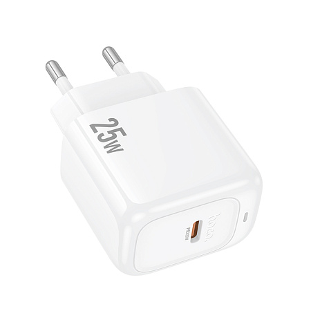 Сетевое зарядное устройство, 1 PD 25W (CS53A), HOCO, белый