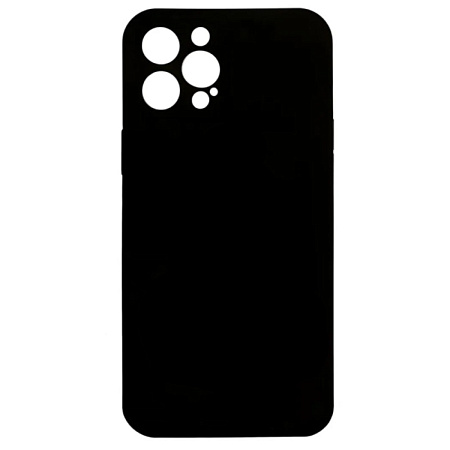 Чехол силиконовый для iPhone 12 Pro Max (6.7), good quality, X-CASE, черный