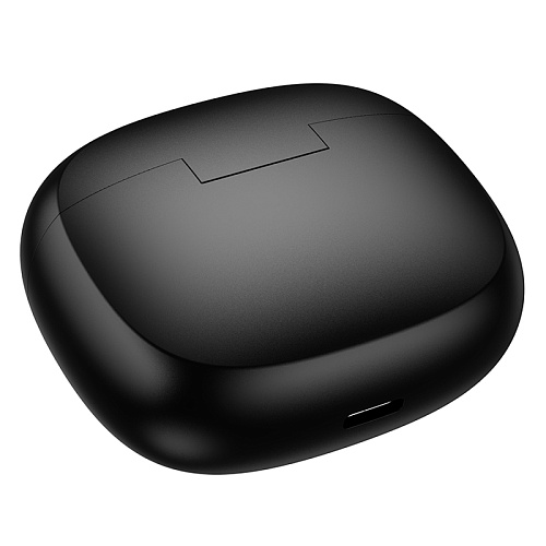 Беспроводные наушники EQ34 Plus , HOCO, вакуумные, шумоподавление, поддержка приложения, черный