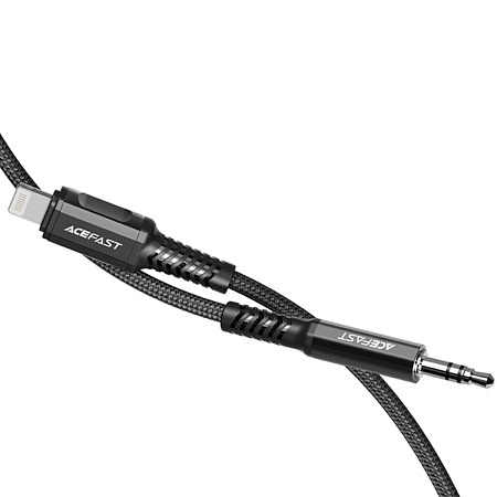 AUX Audio кабель 3,5 мм на Lightning, С1-06, ACEFAST, черный