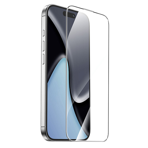 Защитное стекло для iPhone 16 Pro/17, A40, HOCO, прозрачность 95%, тонкая рамка
