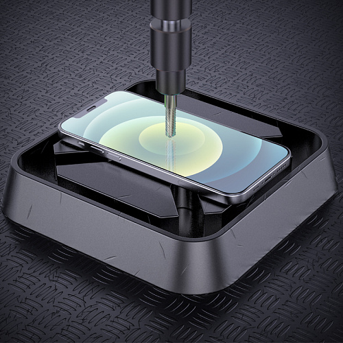 Защитное стекло на iPhone 12 Pro Max (6.7) G8, HOCO, 3D Full screen fine edge anti-fall tempered glass, черное