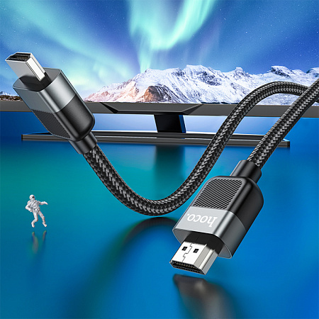 HDMI кабель, HOCO, US09, HDTV 2.0, 4K HD, 3м, черный