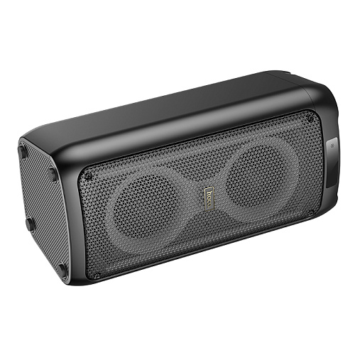 Колонка HA6, +1 проводной микрофон, Danny outdoor BT speaker, HOCO, черная
