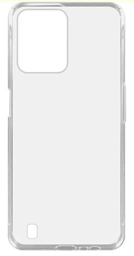 Чехол силиконовый для Realme C31, X-CASE, прозрачный