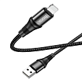 USB дата кабель Lightning, HOCO, X50, черный
