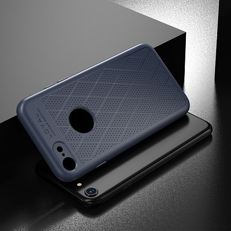 Чехол силиконовый для iPhone 7 Plus/8 Plus, HOCO, Ultra-slim, Admire series, синий