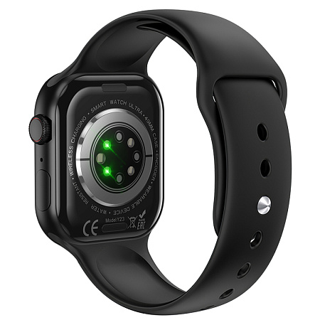 Умные часы Y23 Smart watch Hoco с поддержкой звонков, черные
