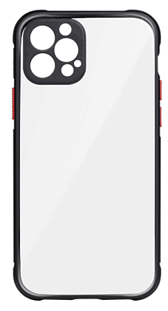 Чехол силиконовый для iPhone 13 Pro (6.1), Shining series, HOCO, прозрачный с черным