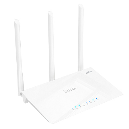 Роутер WiFi4, HI30, HOCO, белый