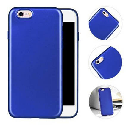 Чехол силиконовый для iPhone 6 Plus/6S Plus, HOCO, Phantom series, синий