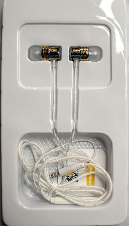 Наушники Mosidun M29, золотые с серебром