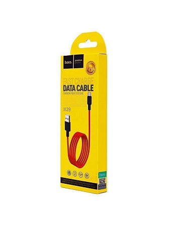 USB Кабель Type-C, HOCO, X29, красный