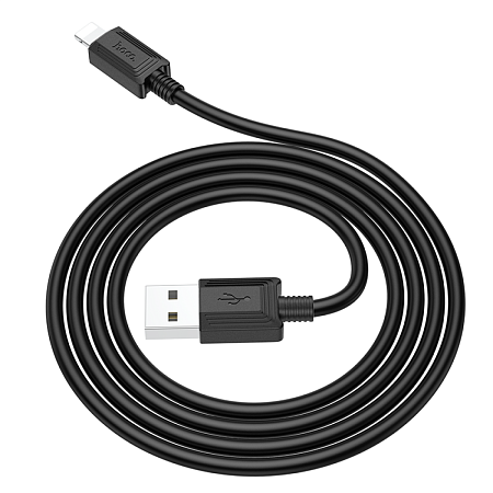 USB дата кабель Lightning, HOCO, X73, 1м, супер прочный, черный