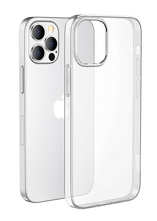 Чехол силиконовый для iPhone 14 Pro Max, Light series TPU, HOCO, прозрачный