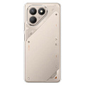 Чехол силиконовый для TECNO Pova 7 (4G), с защитой камеры, X-CASE, прозрачный