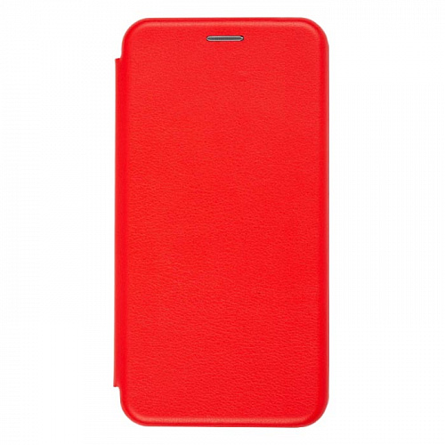 Чехол-книжка для Xiaomi Redmi 9A, боковой, красный