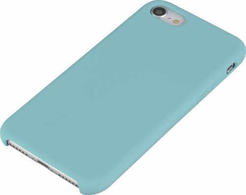 Чехол-накладка для iPhone 7/8/SE (2020), Silicon Case, бирюзовый