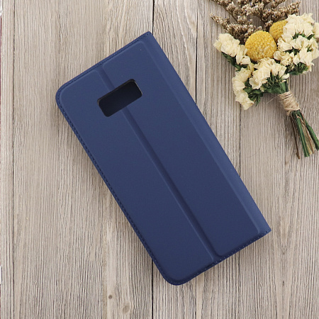 Чехол-книжка для Samsung Galaxy S8 Plus/S8 Edge, X-CASE, боковой, синий