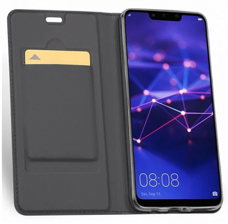 Чехол-книжка для Xiaomi Mi 8SE, DU DU, боковой, серый