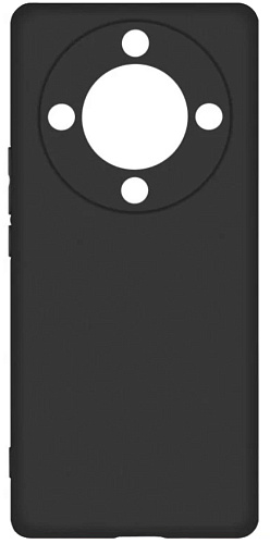 Чехол силиконовый для Honor X9A, с защитой камеры, X-CASE, черный
