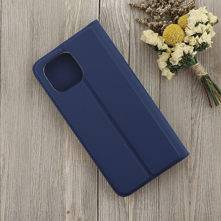 Чехол-книжка для Xiaomi Mi 11 Lite/11 Lite (5G)/11 Lite NE/11 Lite NE(5G)/Xiaomi 11, X-CASE, боковой, синий